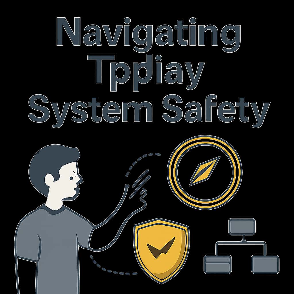 Illustration showing the safety features of Tpplay.